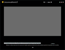 Tablet Screenshot of giulianadifranco.com